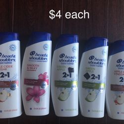 Head & Shoulder Shampoo & Conitioner $4 each