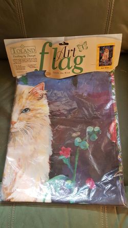 New in Package Cat Flag