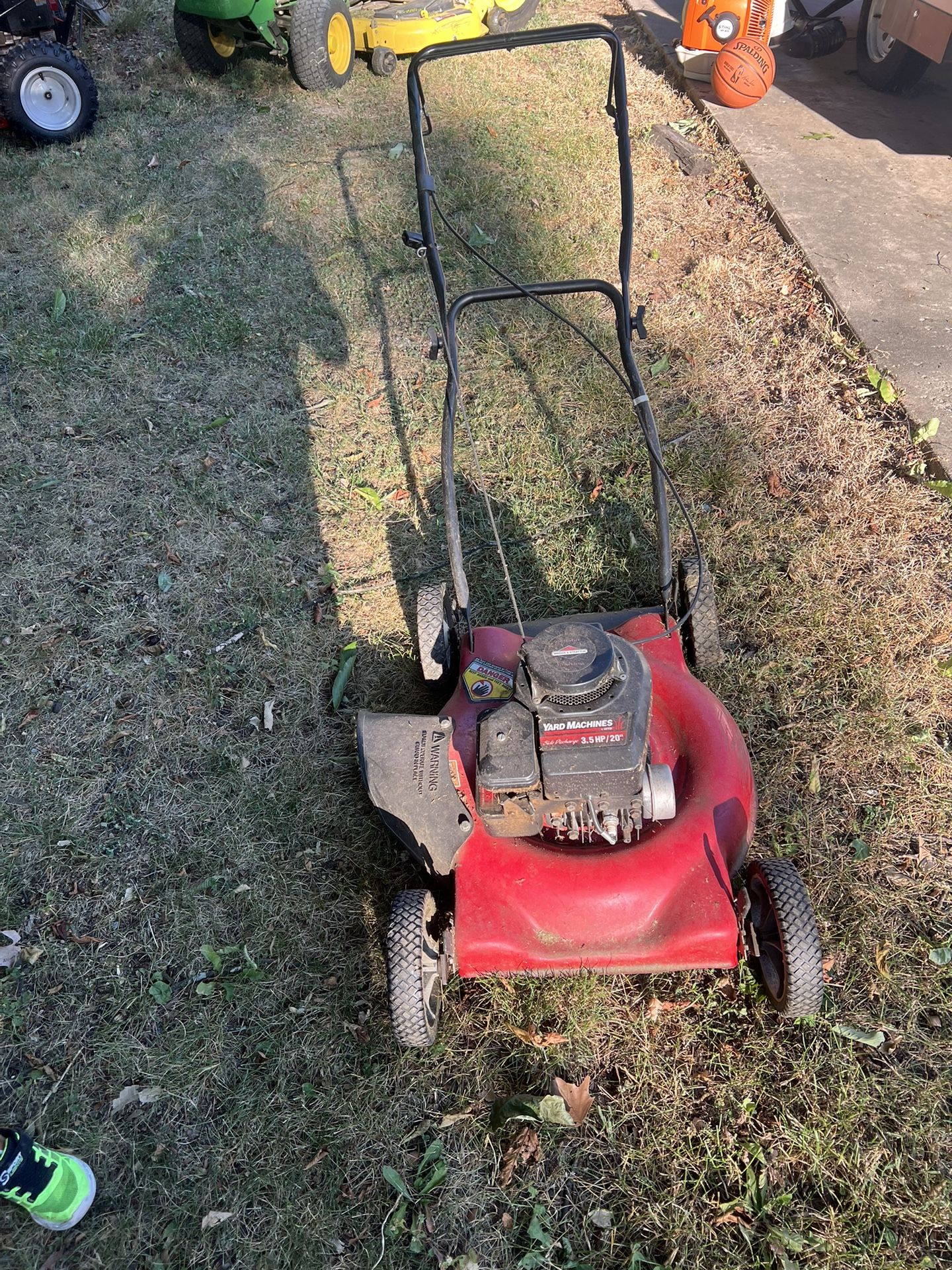 Briggs And Stratton Yard Machines 3.5 Hp