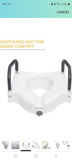 Brand New raise toilet seat on Box