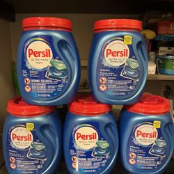 Brand New Persil Bundle (5) For ($40)(Cash Only)(price Is Firm) 