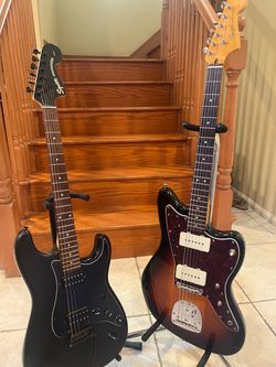 Squier Classic Vibe Jazzmaster and FSR Standard Stratocaster