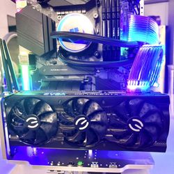 Liquid Cooling Gaming PC — i9 10900K / RTX 3080 / 64GB DDR4 / 1TB SSD / 750W PSU (Fresh Build)