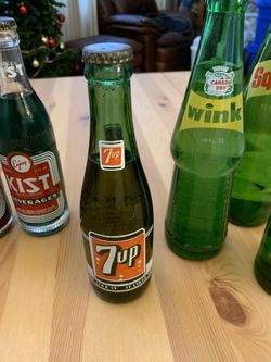 Pop bottles...vintage and full of original pop
