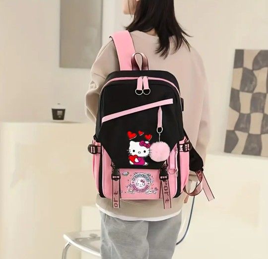 Large Capacity Hello Kitty Backpack