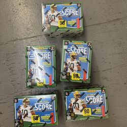 LOT OF 5 - 2025 PANINI SCORE BLASTER BOX