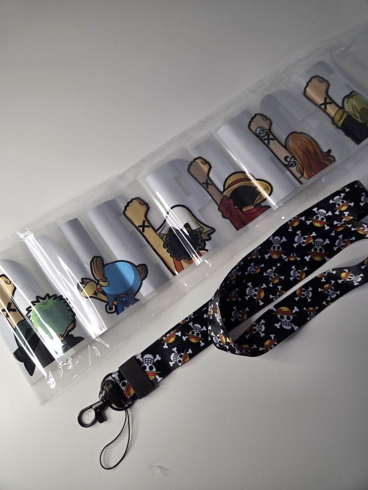 One Piece Car Decal And ID Holder