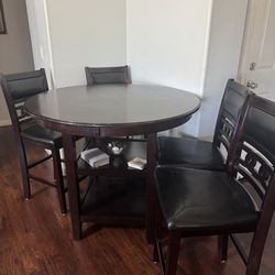 Pub Dinner table and chairs