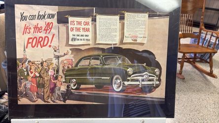 Vintage print advertisement