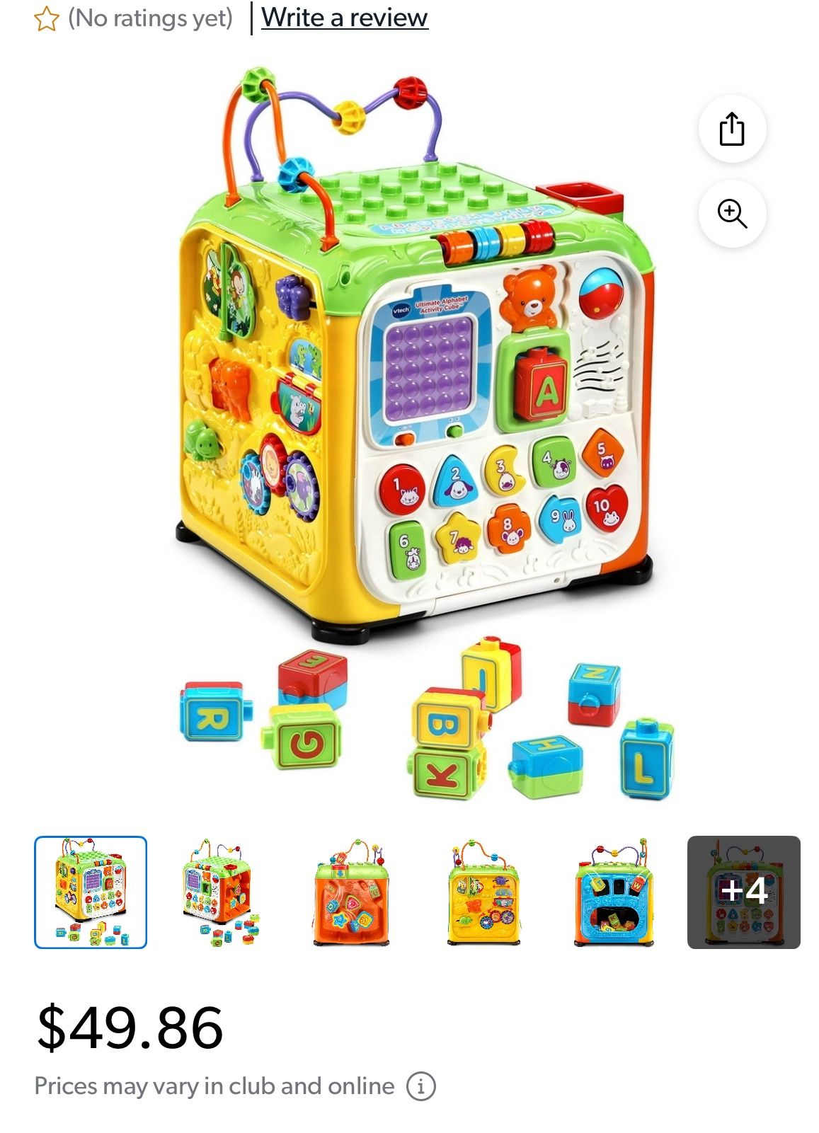VTech Ultimate Alphabet Activity Cube