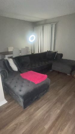 Sofa and 3 dining tables