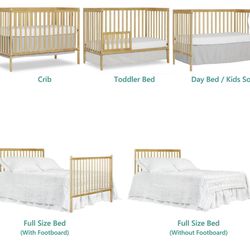 Dream On Me Synergy 5 In 1 Convertible Crib