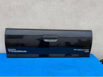 2005 - 2015 Toyota Tacoma Tailgate Black Complete OEM