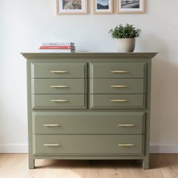 Vintage Green Dresser