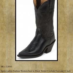 Justin Ladies Western Boots 