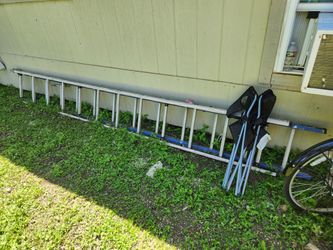 24 ft werner fiberglass extention ladder