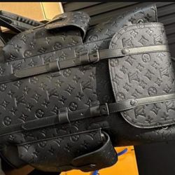 New Premium Leather Full Size Backpack 