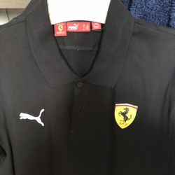 Ferrari Polo Shirt Medium