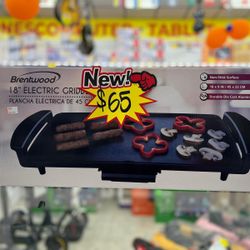 BRENTWOOD 18" Electric Griddle 