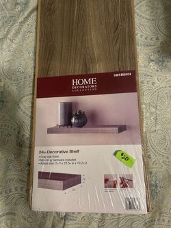 Home Decorators Collection 24in Floating Wall Shelf