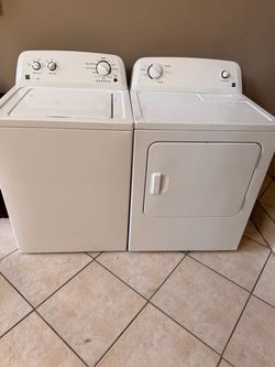 Matching Kenmore washer and dryer set