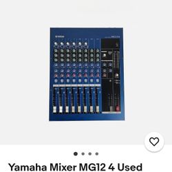 YAMAHA MG12/4 MIXER