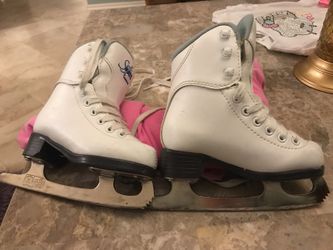 Toddler girls size 8 skates