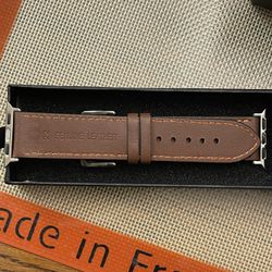 Apple Watch Leather Band, . Series 8,7,6,5. New