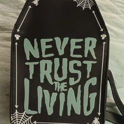 Never Trust The Living Coffin Bag 