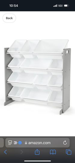 Storage Bins. Grey & White 