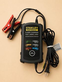 Stanley FatMax 8 Amp Battery Charger