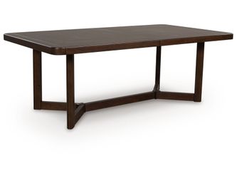 Kendamor Dark Brown Dining Extension Table