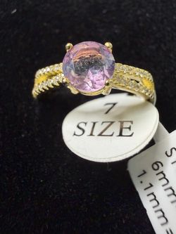 Size 7 Mystic Topaz Ring