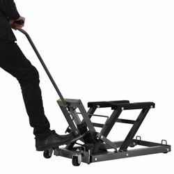 BRAND NEW Costway 1500 Lbs Hydraulic Motorcycle & ATV Jack Lift Stand