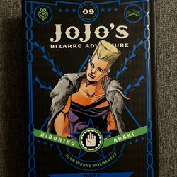 Jojo Bizarre adventures manga Vol 9 