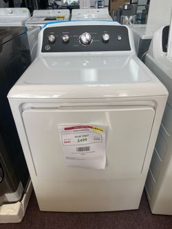 GE 7.2-cu ft Vented Electric Dryer (White )
