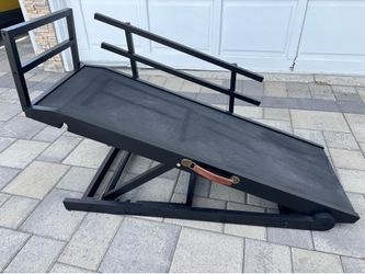 Dog Ramp for Bed or couch 5 Levels wood black