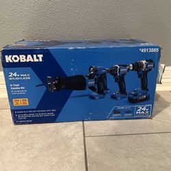 Kobalt 24v 4 Tool Combo Kit 