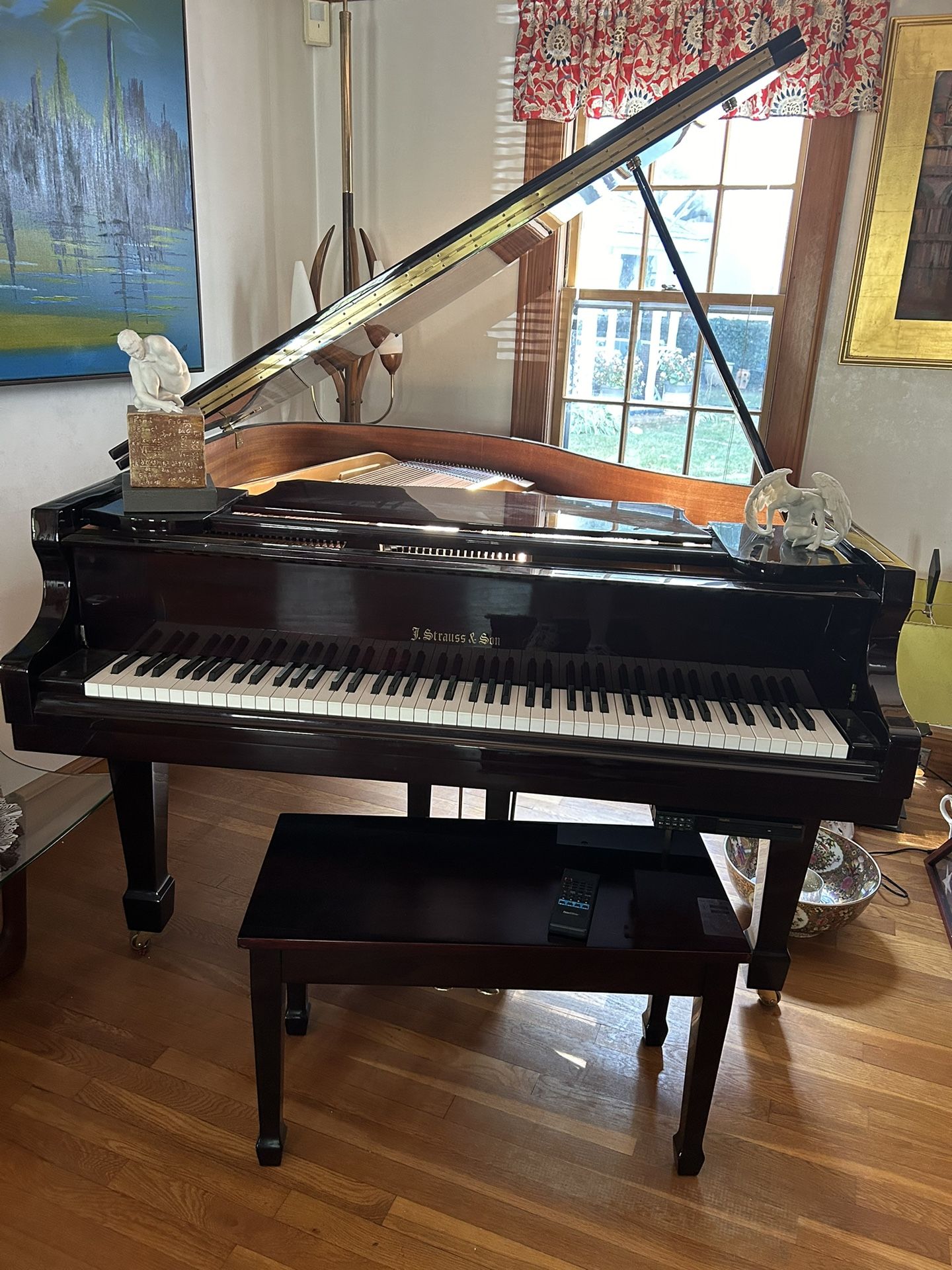 J Strauss & Son Baby Grand Piano