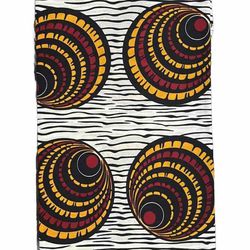 Beautiful High Quality African Fabrics Ankara Kente Print  6 Yards.Nice Pattern.