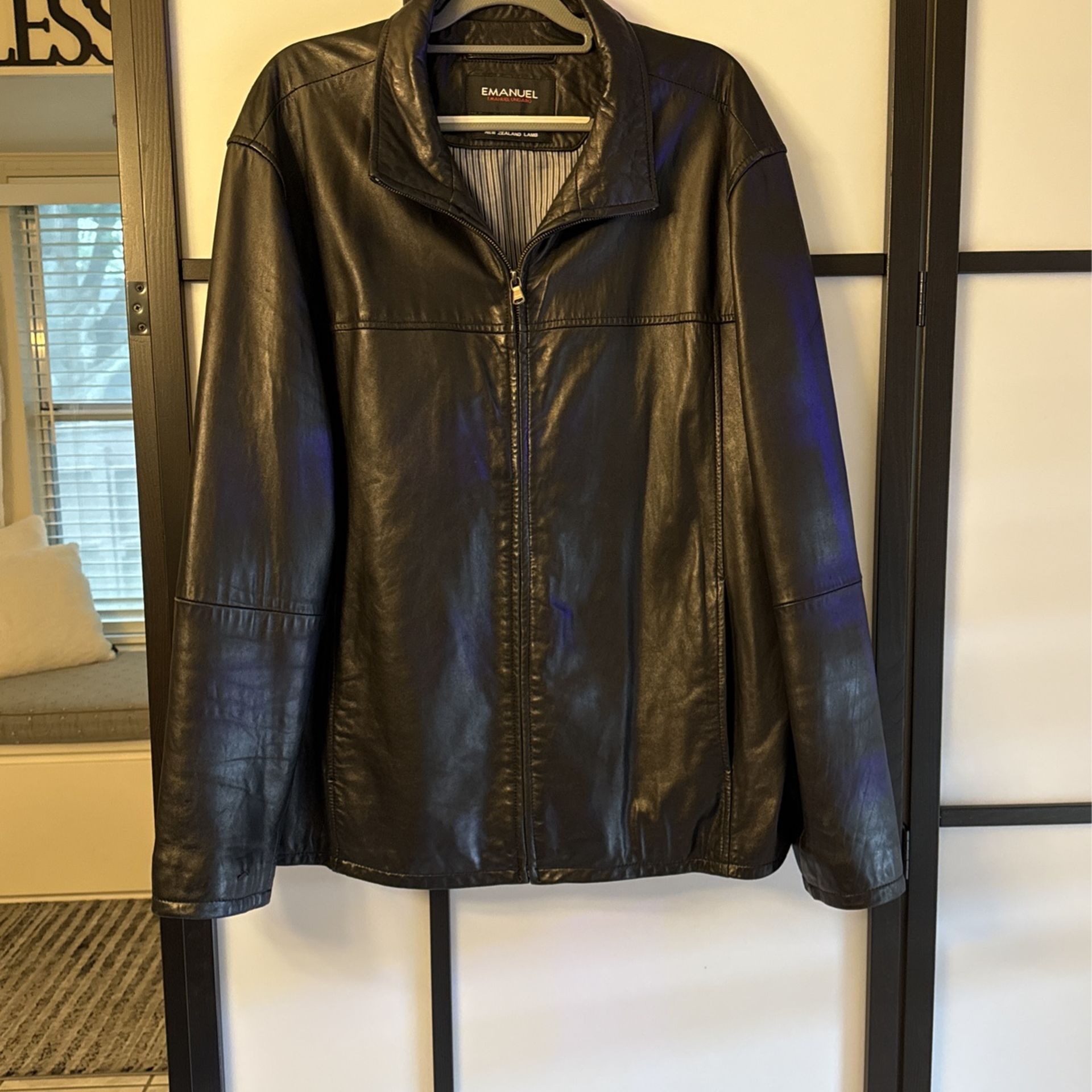 Leather Jacket XXL 