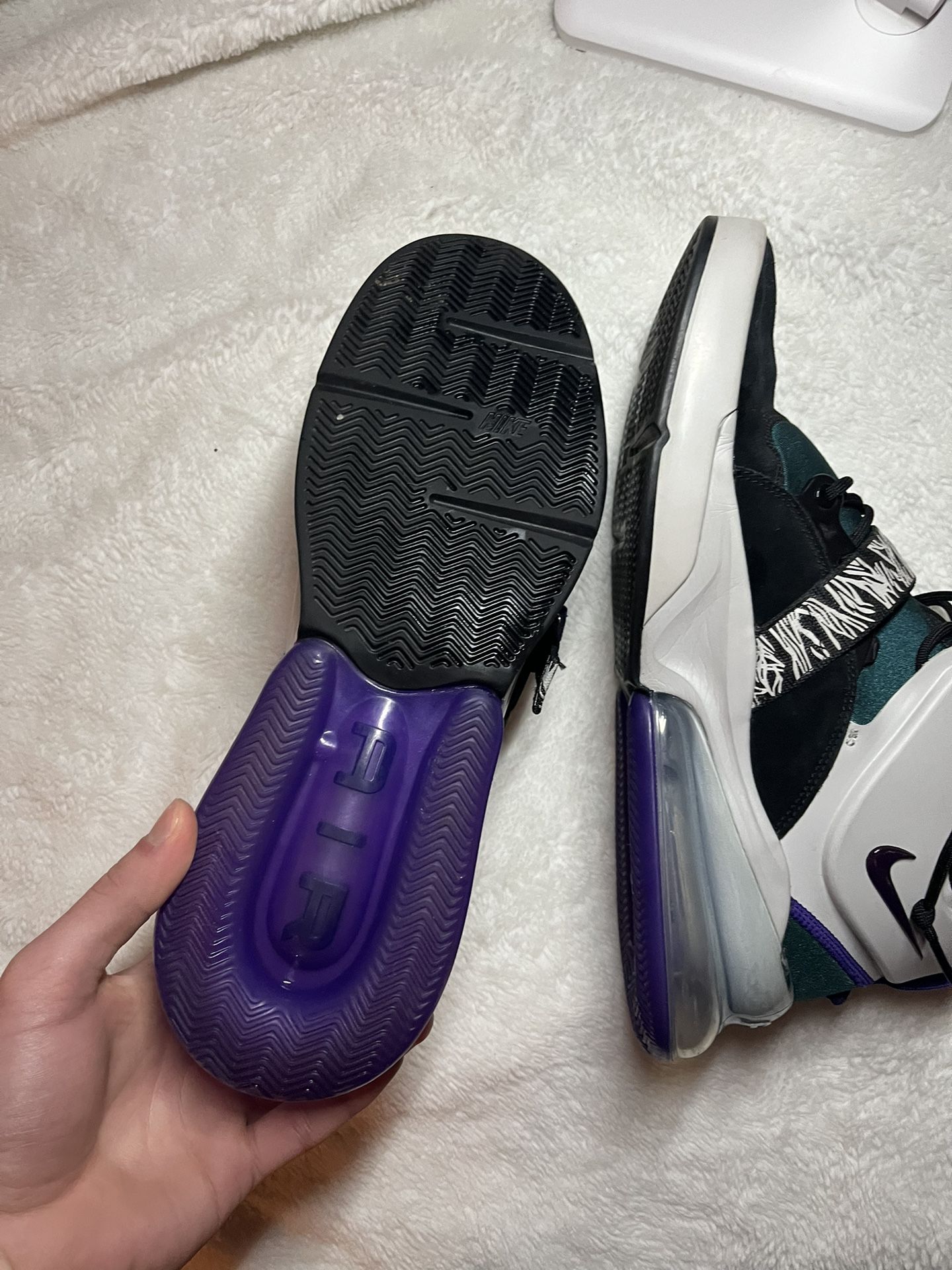 Purple Nike Air Max 270 Carnivore Athletic Shoes Nike Air Force