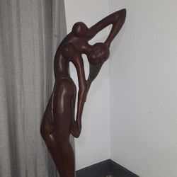 Life Size Wooden Statue