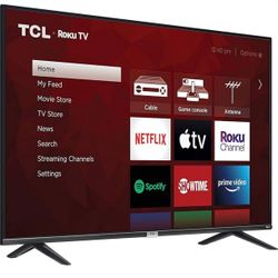 TCL 55" Class 4-Series 4K UHD HDR Smart Roku TV – 55S435