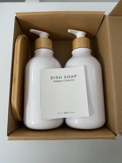 New Kitchen/ Bathroom Soap Dispenser Set. NO HOLD