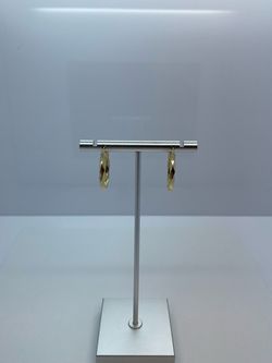 10k Gold Hoop Earrings. New.