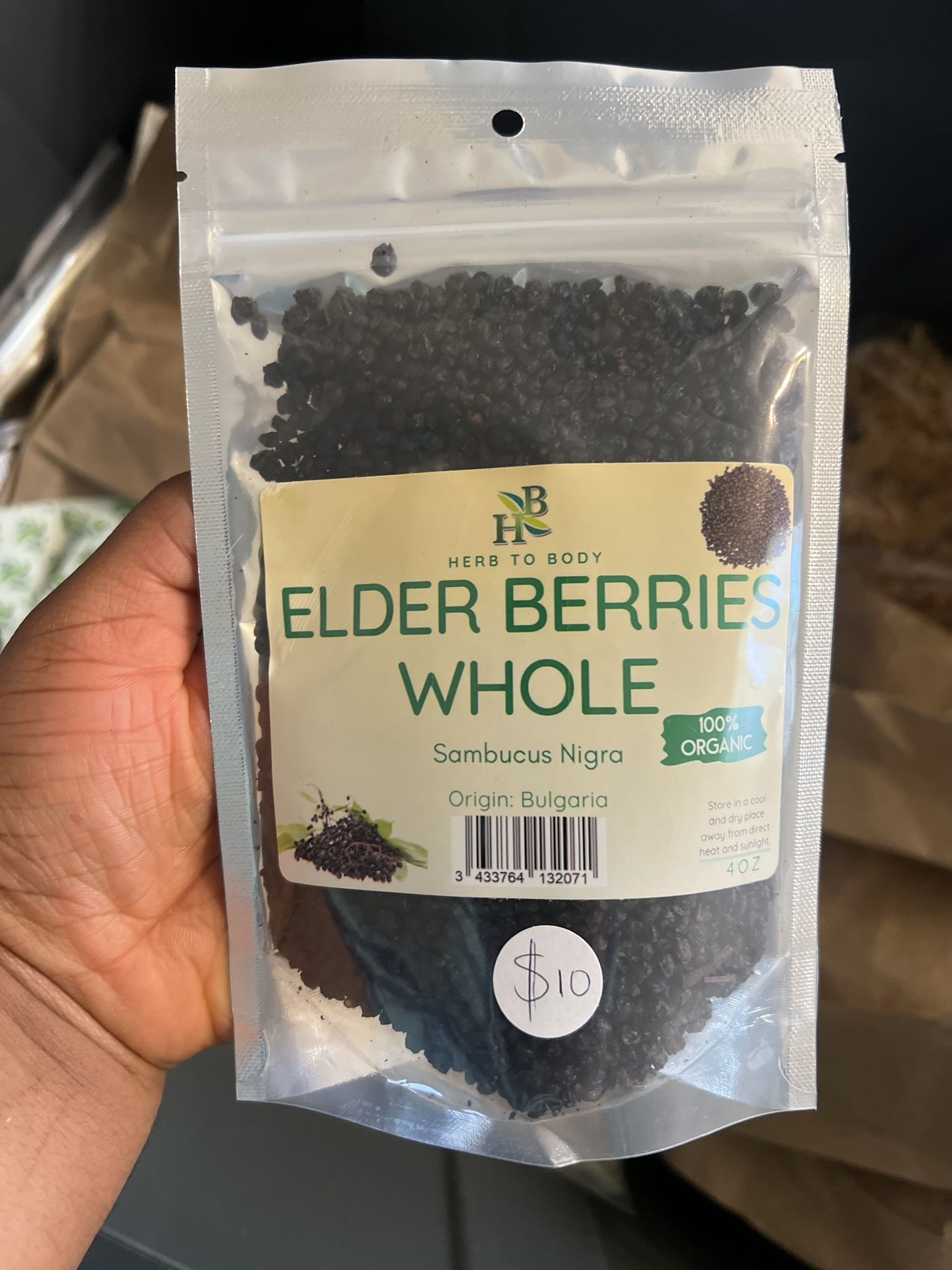 Whole Elderberry