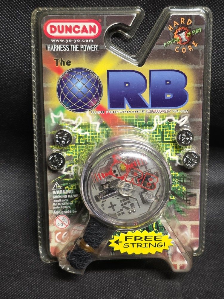 Vintage 90's Duncan The Orb Light-Up Yo-Yo NEW Original Package