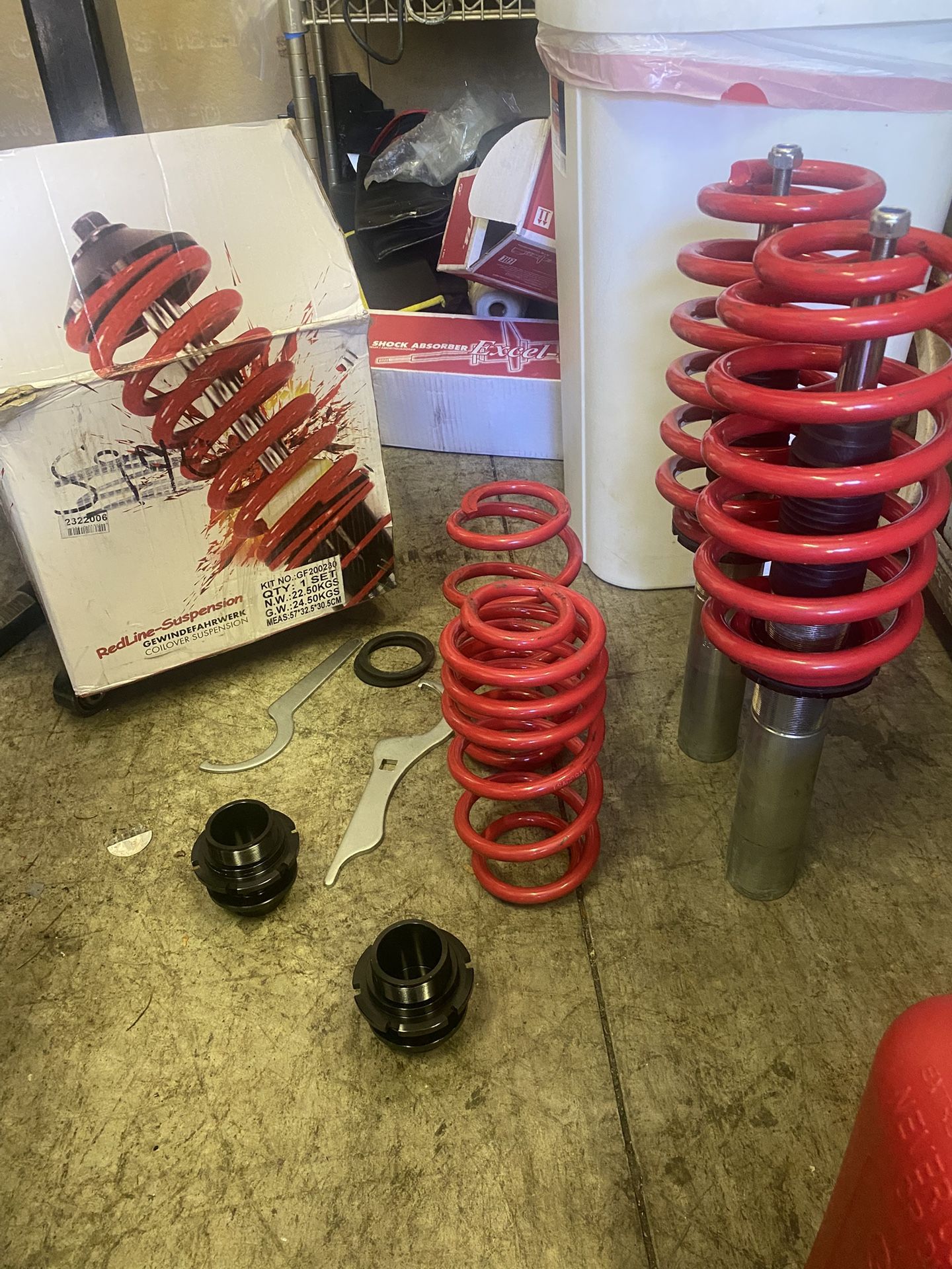 Red-Line Coilovers Suspension For Audi S5