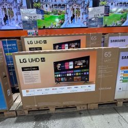 65 “ LG smart 4K LED HDR TV 